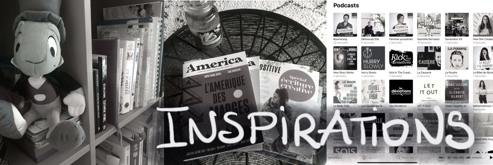 Inspiratiions Livre Podcast video magazine film bibliographie biographie artistes ecrivains